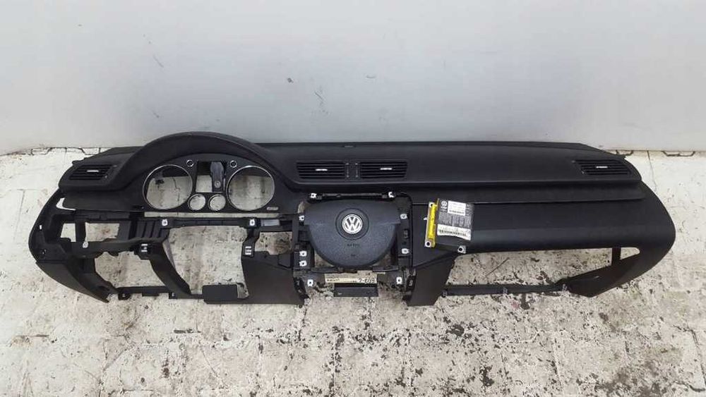 Kokpit konsola deska rozdzielcza poduszka moduł airbag Vw Passat B6