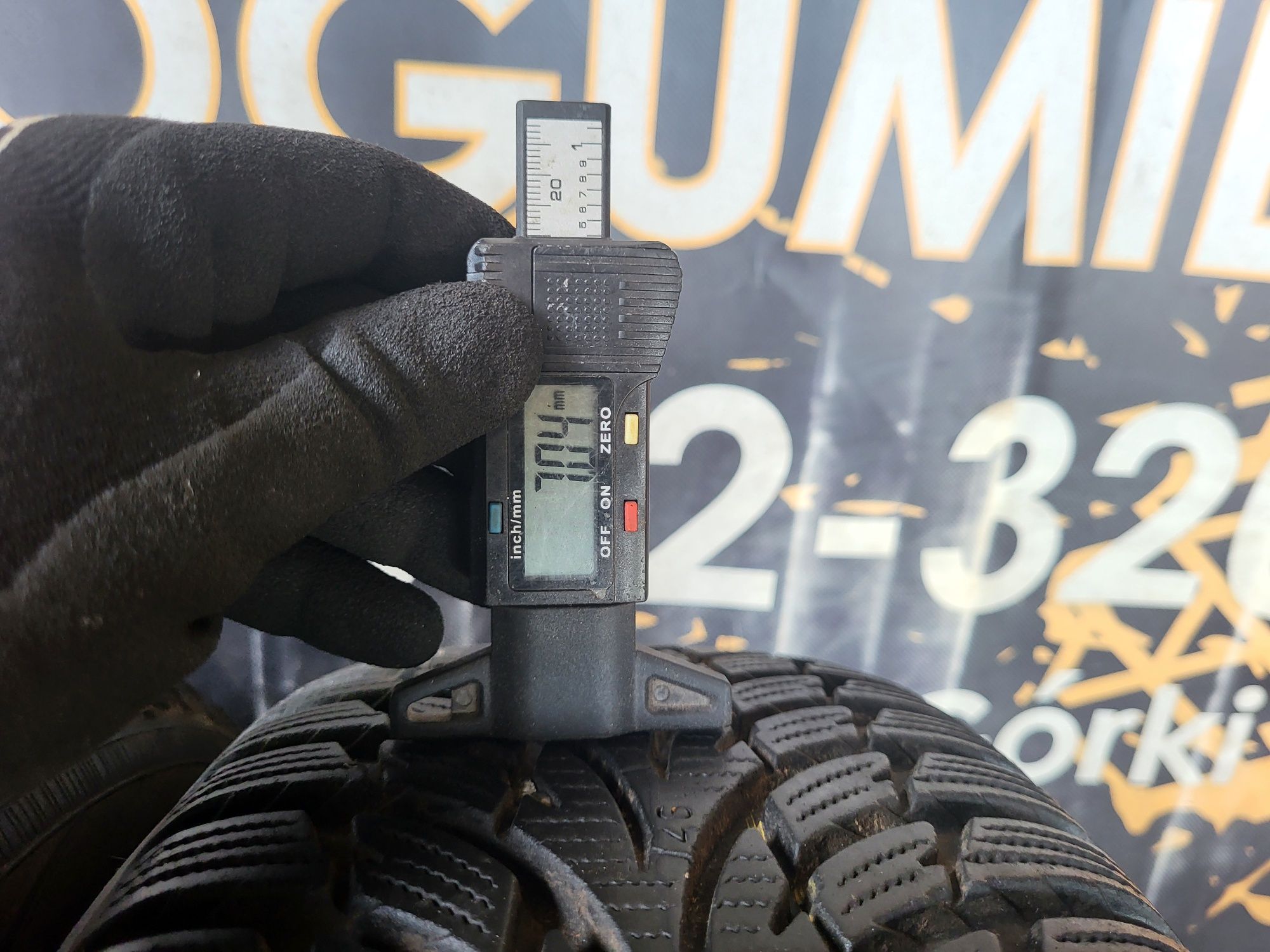 Opony zimowe 195/65/15 Nokian 7mm