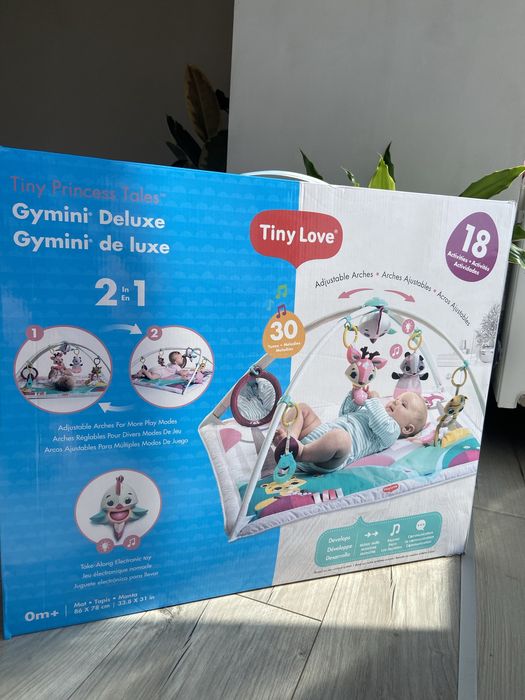 Розвиваючий килимок Tiny Love Мрії принцеси, з дугами, 86х78 см