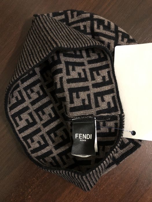 Шапка чоловіча фенді зимова шапка