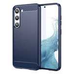 Carbon Case etui Samsung Galaxy S23 elastyczny silikonowy karbonowy po