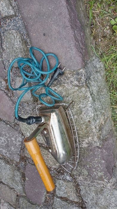 Żelazko PRL Termika kabel podstawa