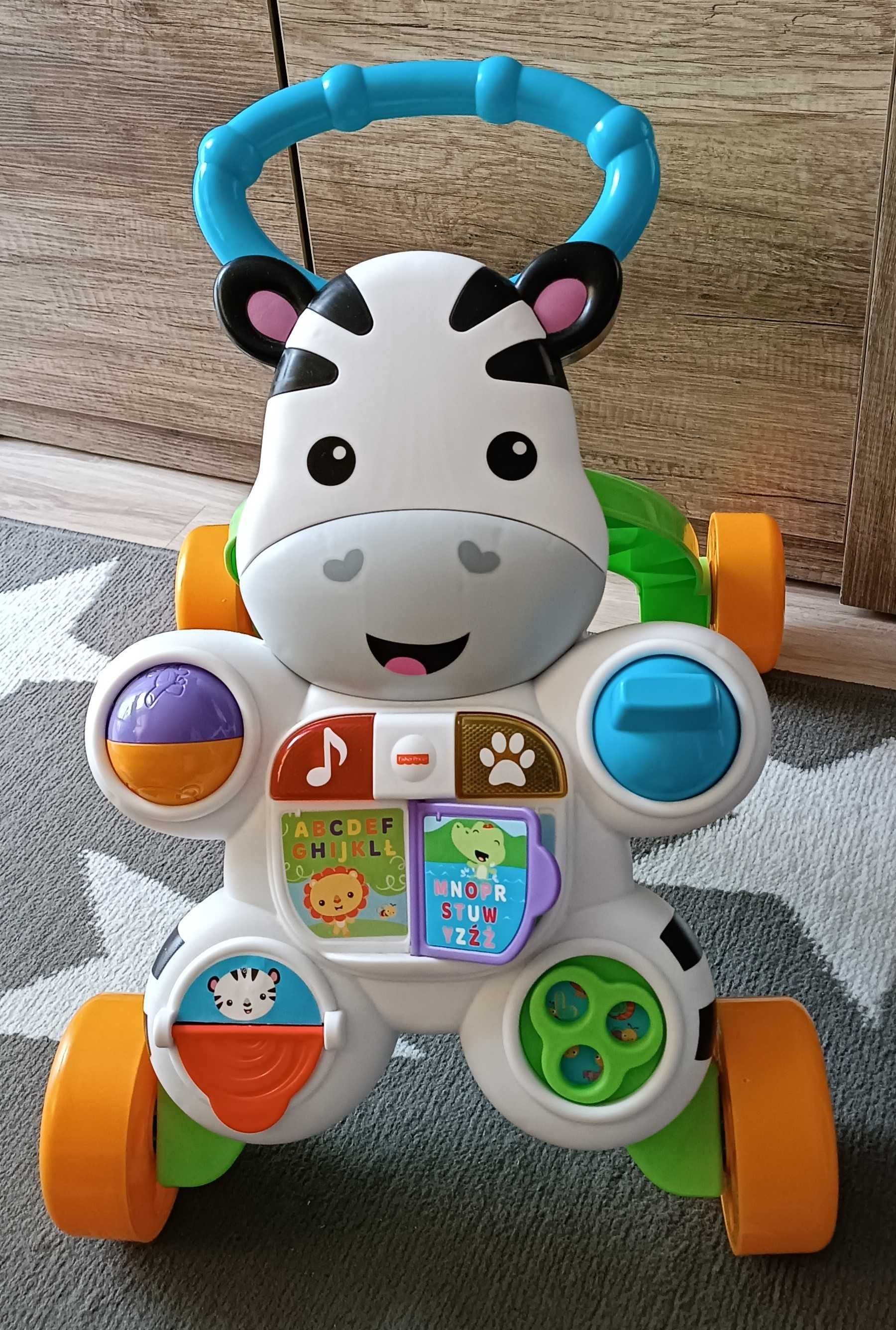 Interaktywny chodzik Zebra, Fisher-Price