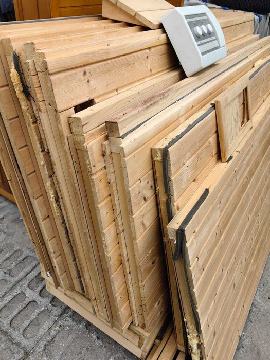 Narożna Sauna FIŃSKA SUCHA Weka Ławki PIEC 7,5Kw  2-6os 4999Euro