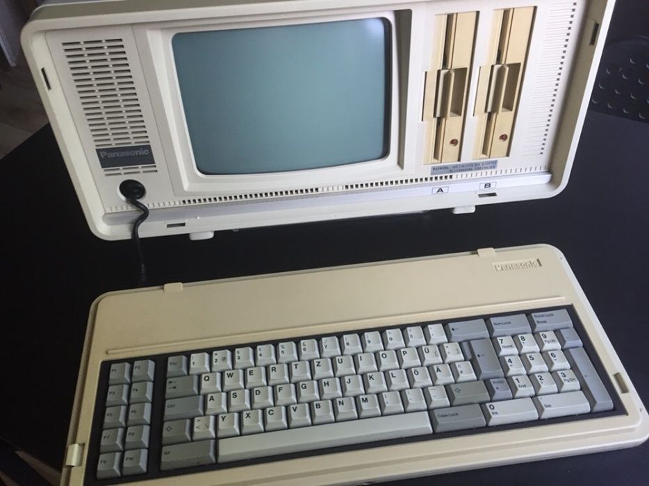 Komputer Laptop Panasonic lata 80