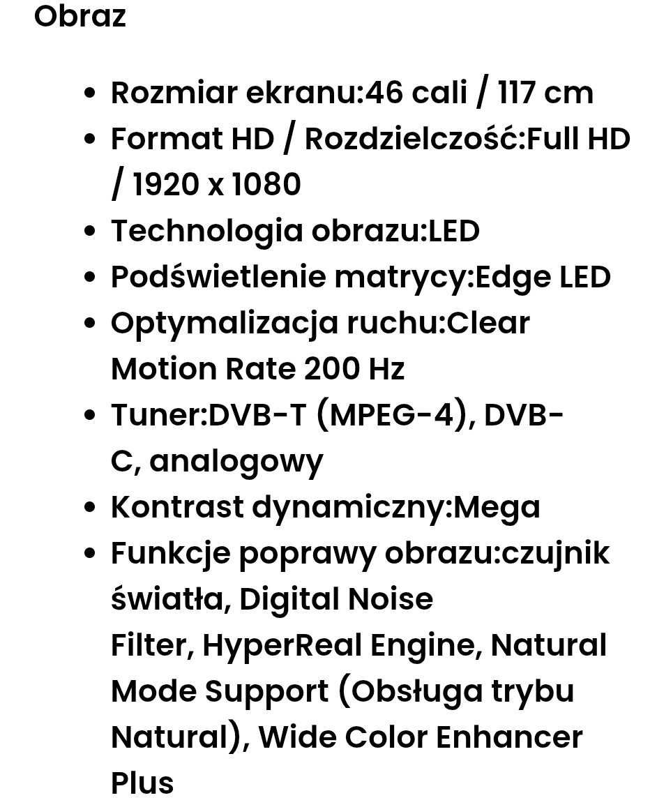 Smart TV Samsung UE46F6320AW Full HD