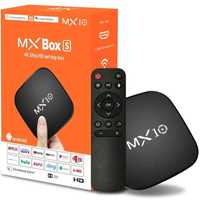 (Android 12) MX BoxS смарт ТВ приставка Android Smart TV