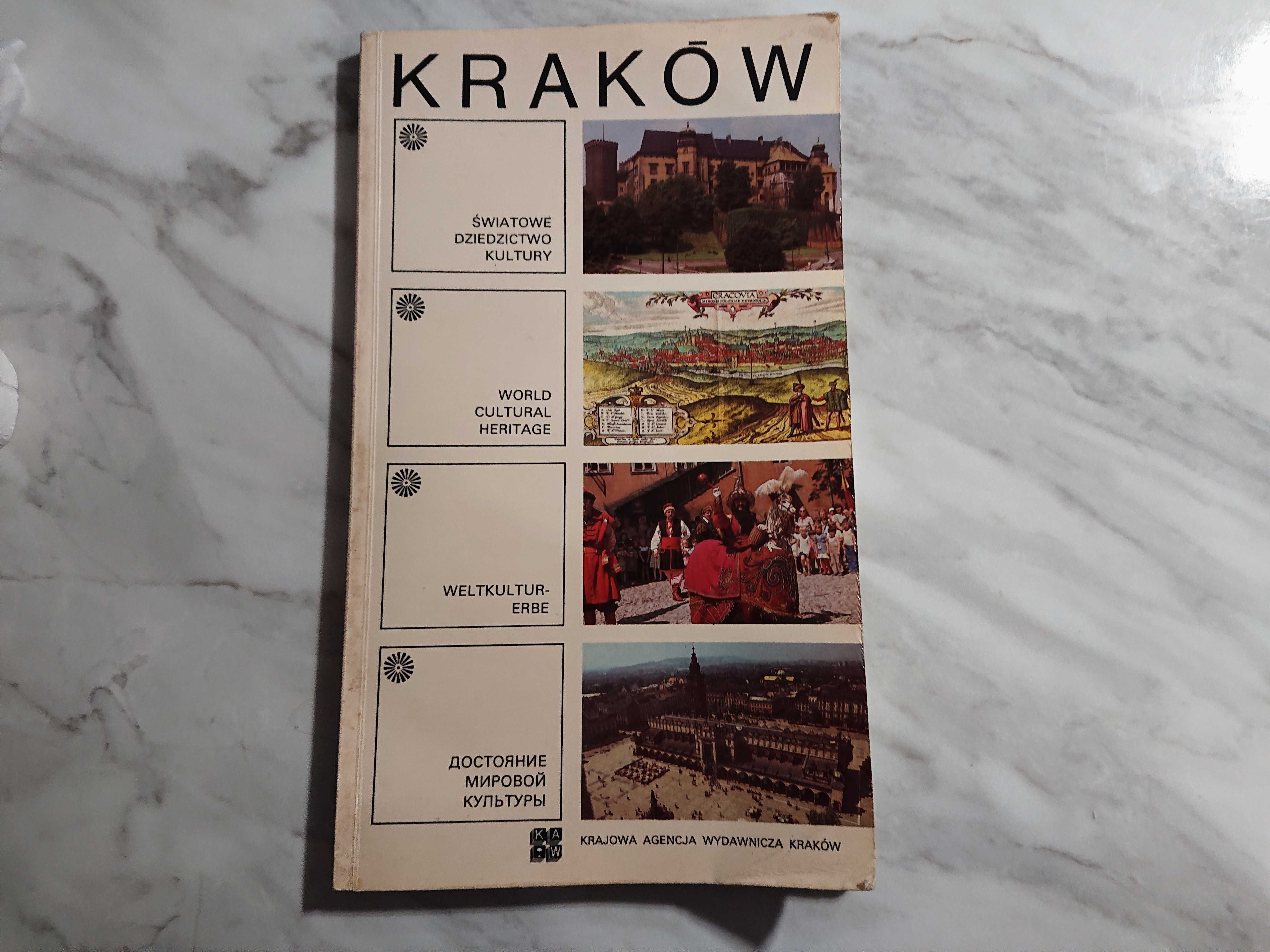 Kraków światowe dziedzictwo kultury przewodnik 1988