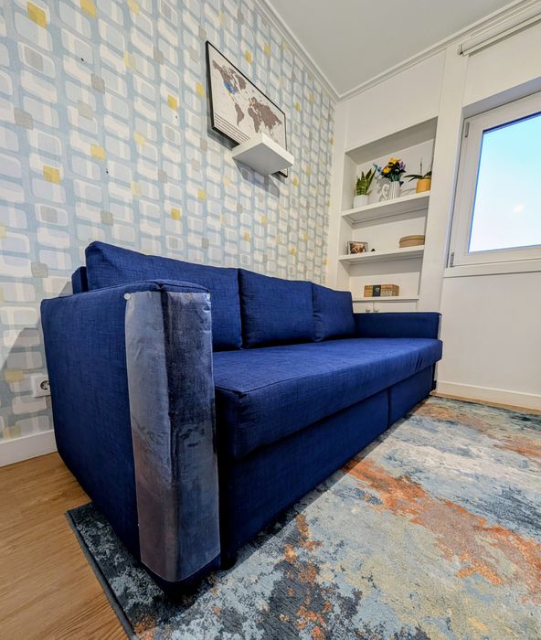 Sofá-cama IKEA Friheten 3 lugares - Azul