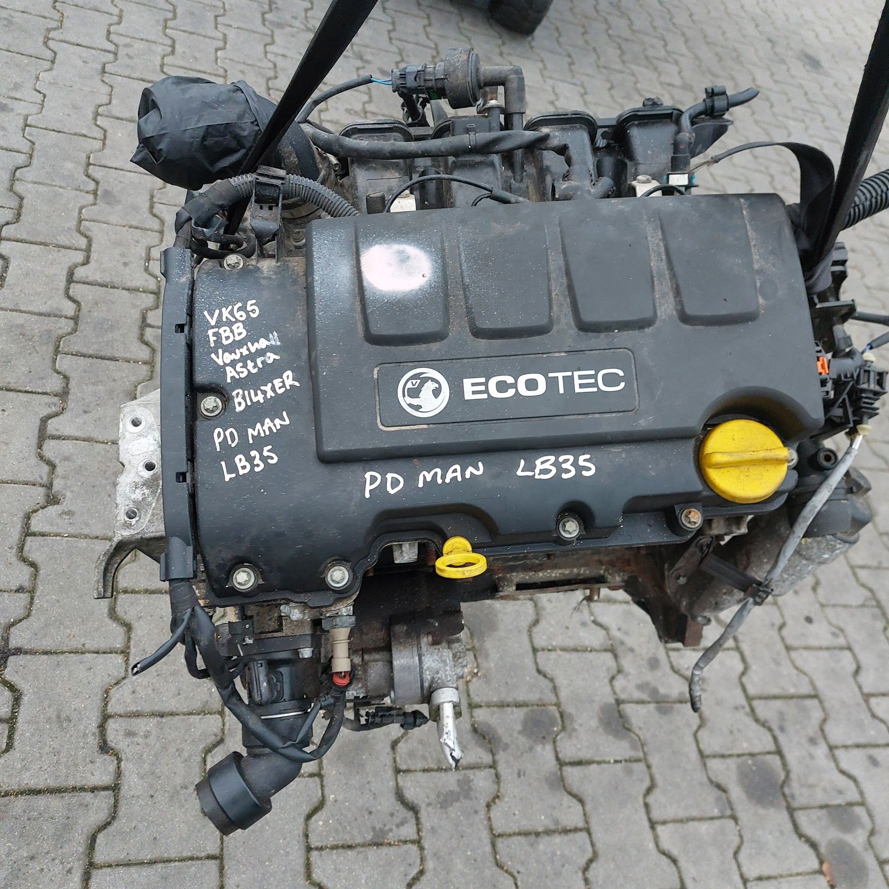 Silnik kompletny Opel Astra Corsa Meriva 1.4 B14XER