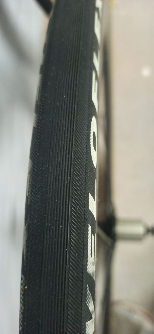 Koła szosowe karbon CSC 50 mm, szytki Veloflex