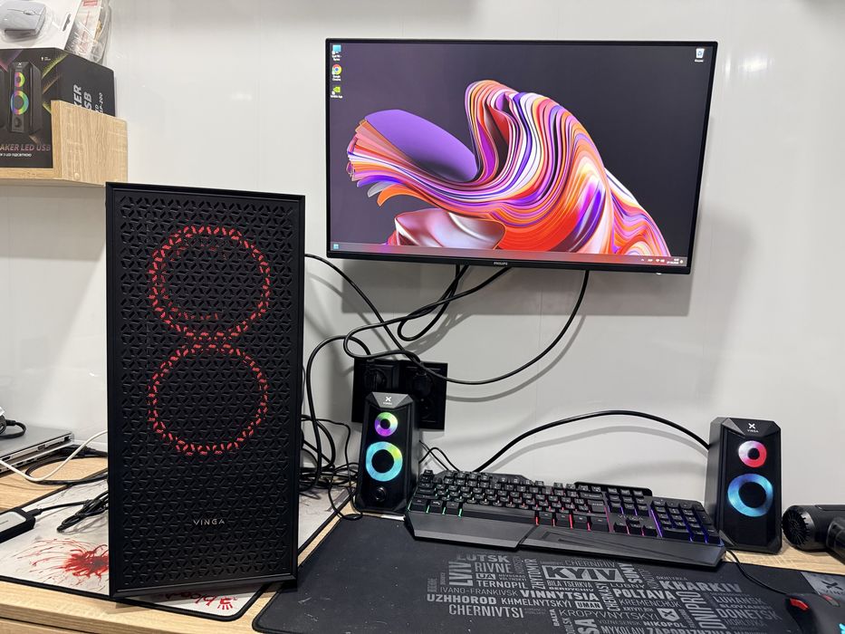 Компьютер Геймерський Ryzen 5+16 ddr4+ssd 512+GTX 1070 8 gb