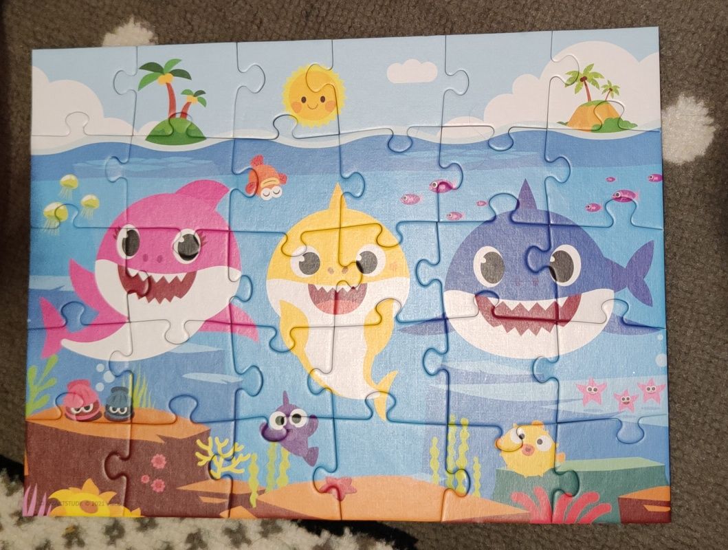 Puzzle baby shark 3+