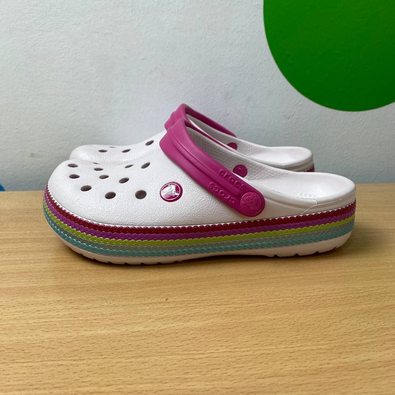 Уцінка!  Crocs Crocband   Жіночі крокси розмір 36, 37