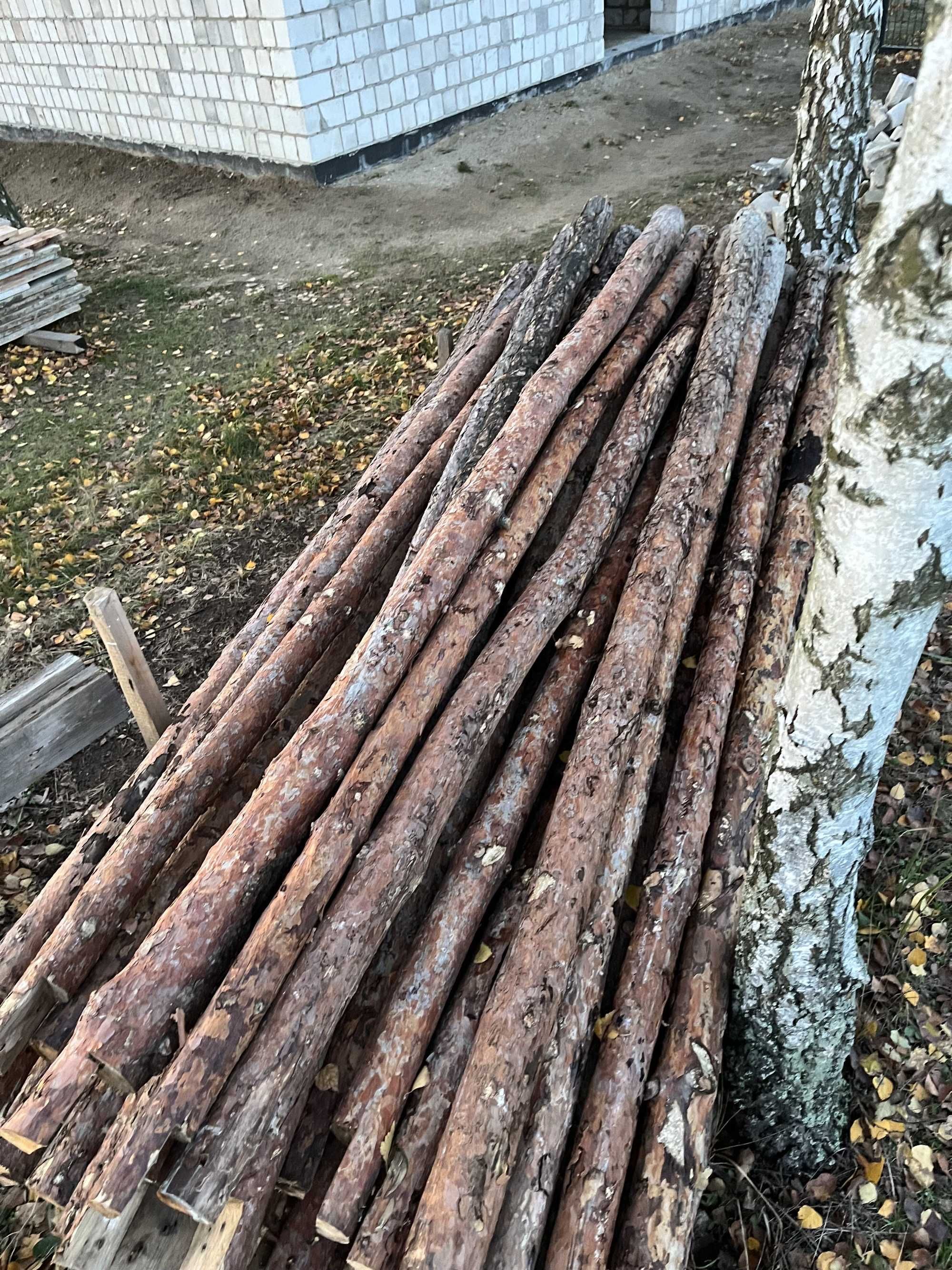 Stemple 71 sztuk 2,9m