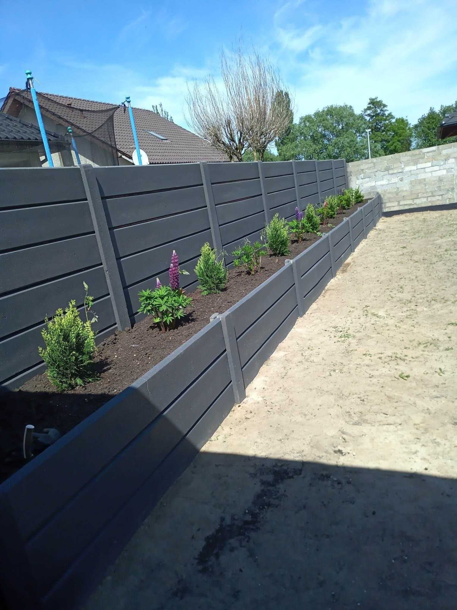 Ogrodzenia betonowe, ploty betonowe, producent OBGorzów