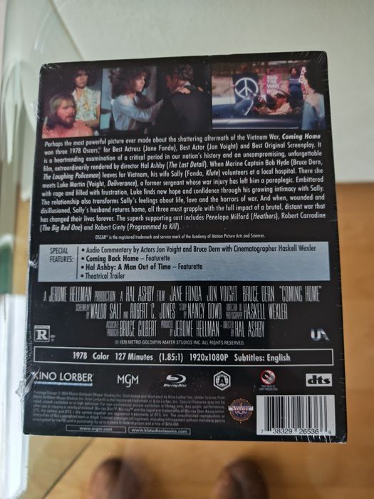 Bluray Coming Home (com J. Fonda e J. Voight)