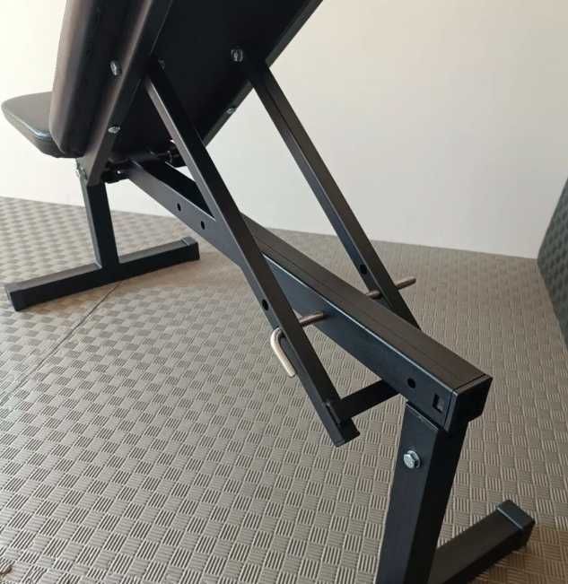 Лавка для жиму жима штанги гантель W05 регульована Скамья Лава Топ