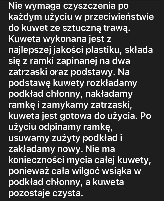 Toaleta dla szczeniąt + podkłady gratis