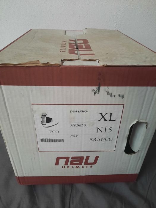 Capacete NAU xl novo