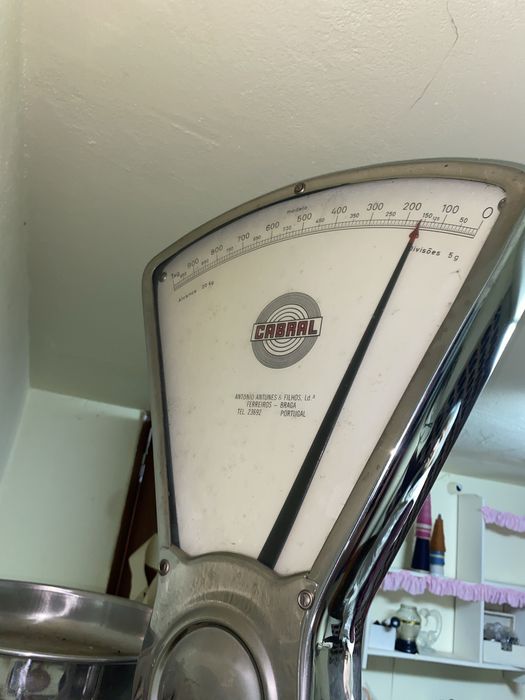 Balança Comercial Antiga Marca “Cabral”