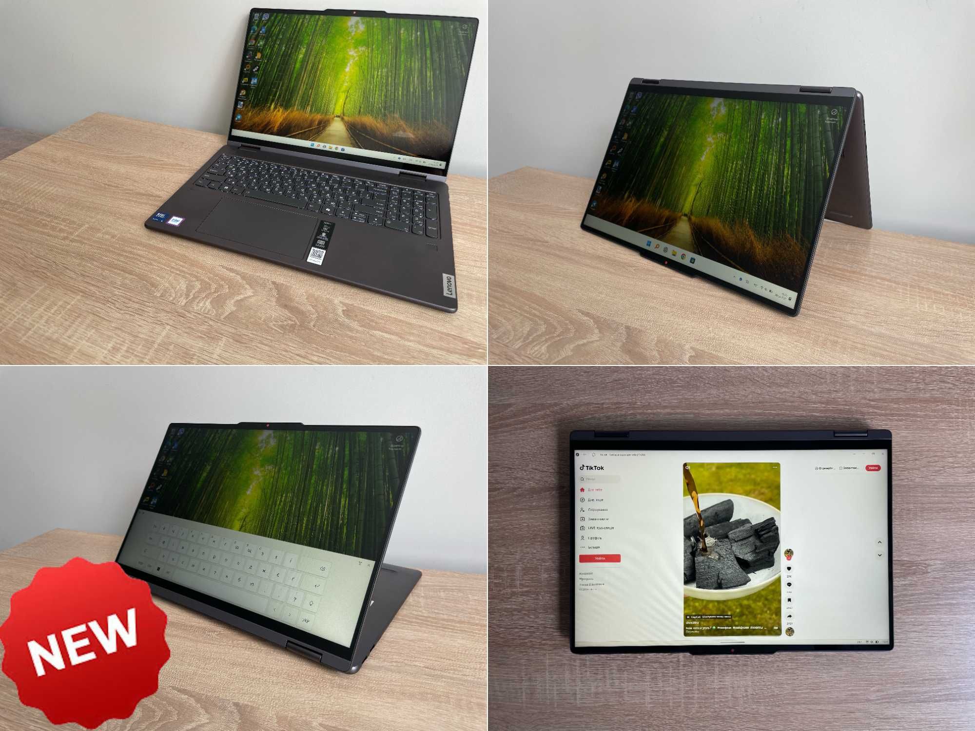 NEW 2024 Yoga 16 2в1 360 i5 125U 12ядр 16 DDR5-7467 512 AI Bat 12ч Гар