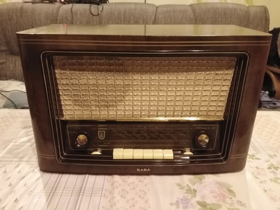 Stare radio lampowe Saba - Villingen 6-3D - sprawne -