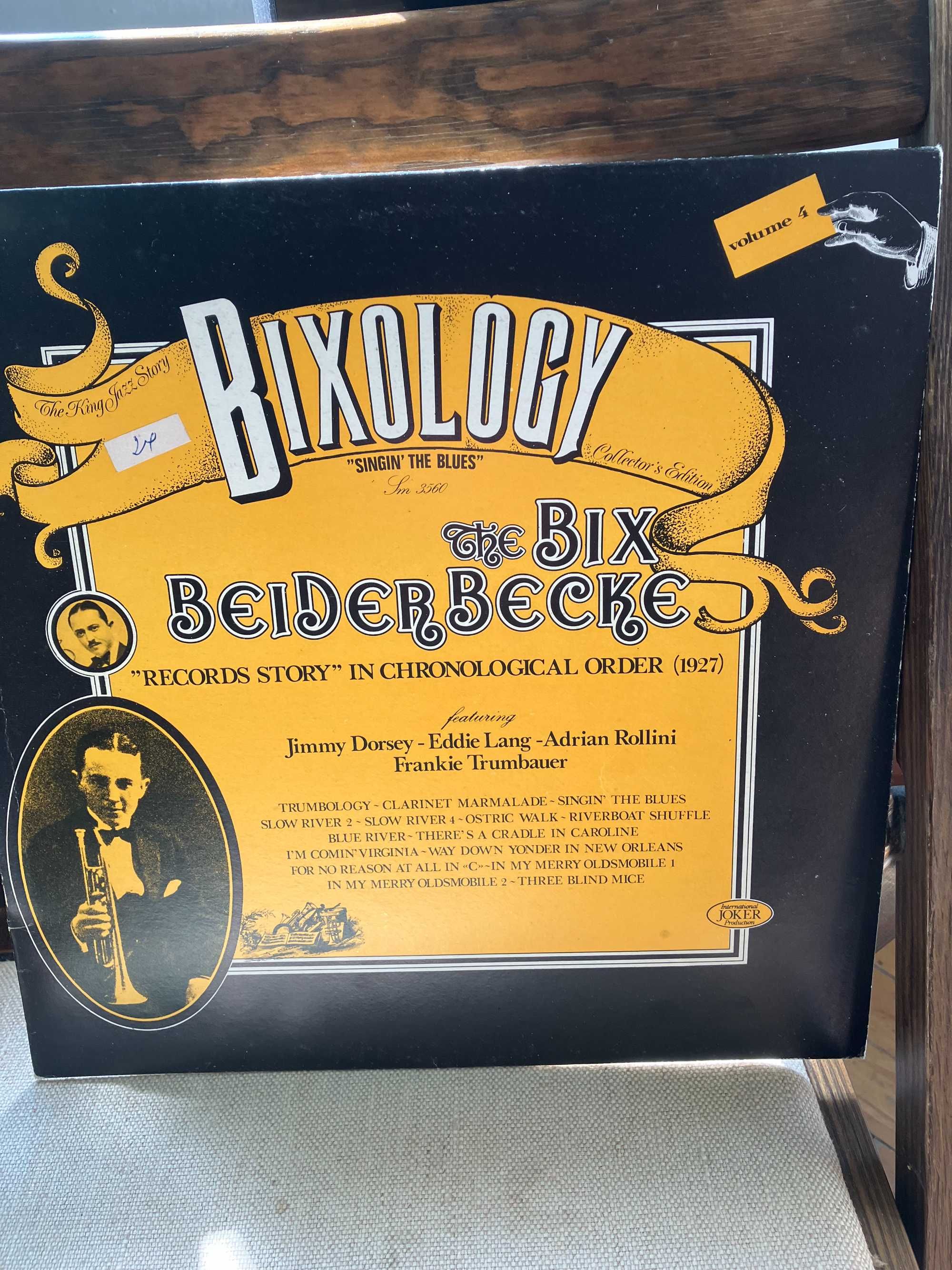 Winyl  Bixology  " The Bix Beiderbecke - vol 4 " mint