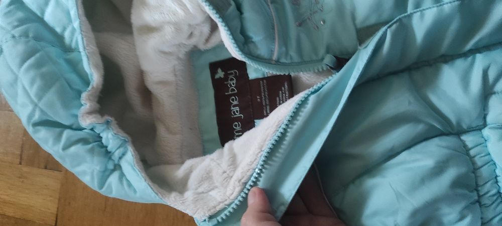 Kurtka na zimę dla dziewczynki 98 cm