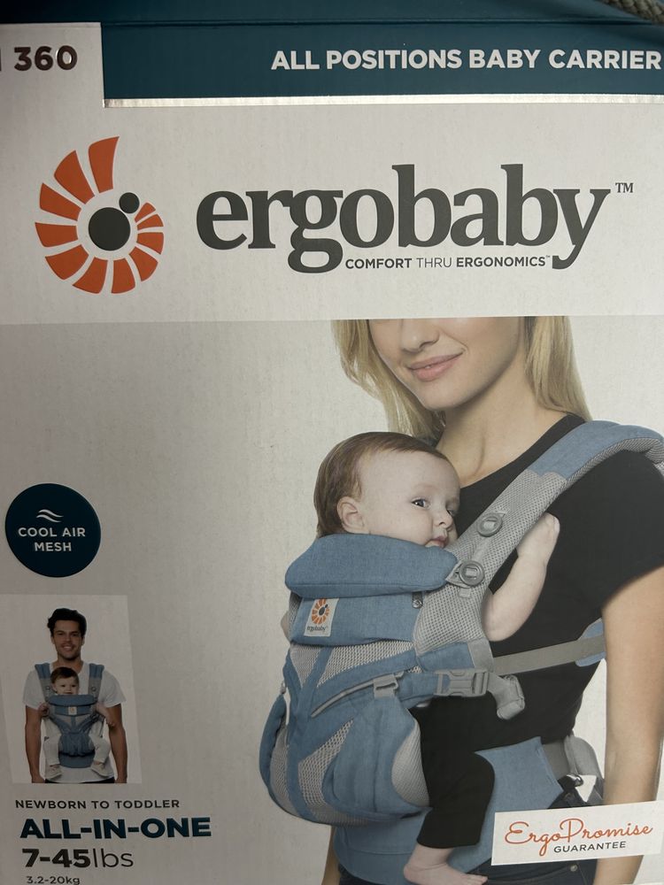 marsupio ergobaby 360 cool air