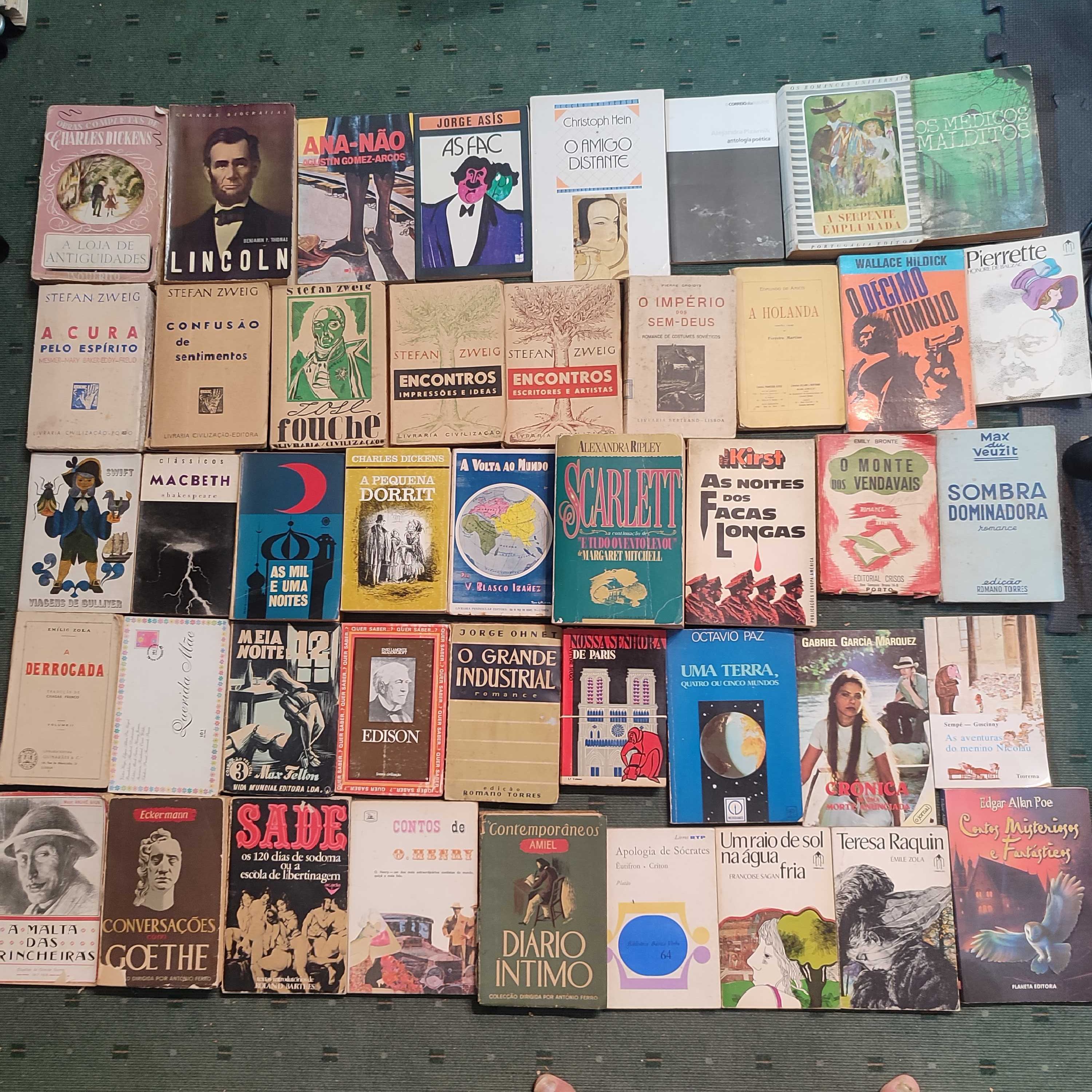Literatura Autores Estrangeiros - cada 2 €