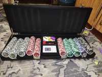 Продам новий професійний набір для покеру на 500 ел.