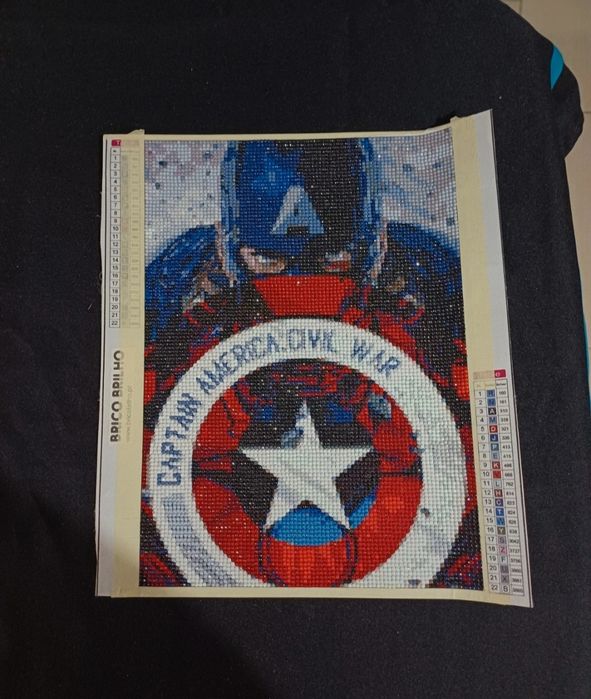 Telas Feitas em Diamond Painting