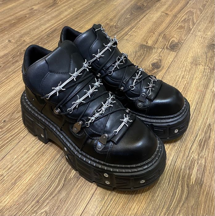 New Rock украшения аксесуары серебро для обуви sk8 y2k