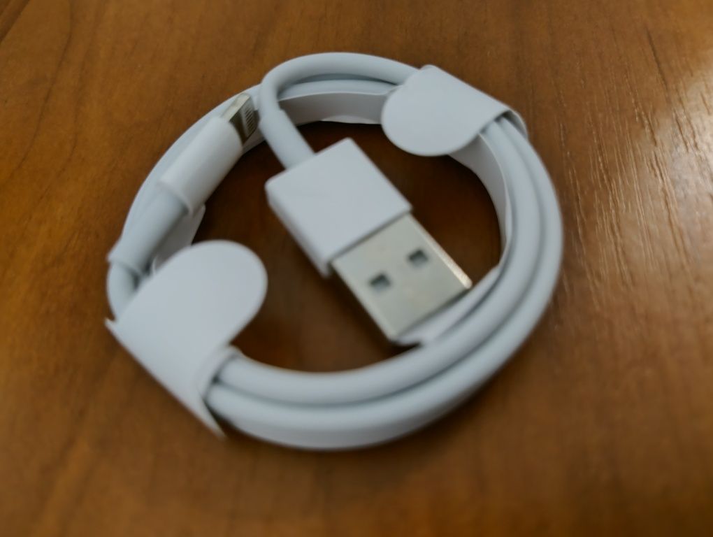 Кабель швидкої зарядки для Apple iPhone iPad USB to Lightning White