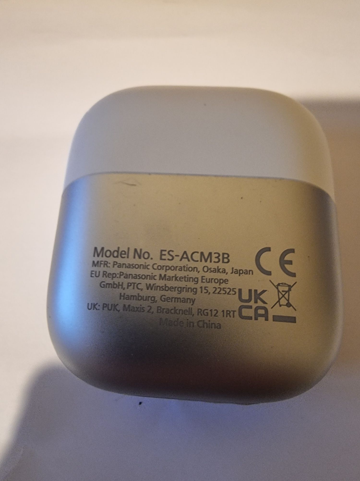 Golarka Panasonic ES-CM3BKS503 elektryczna z 3 ostrzami na makro i suc