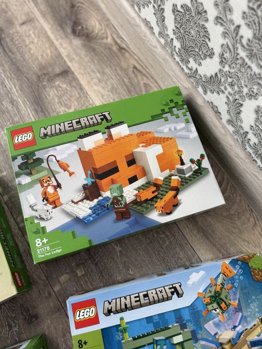Продам лего lego minecraft