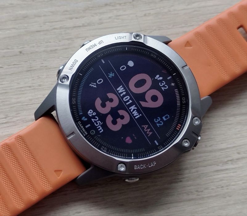 Garmin Fenix 6 pro and Sapphire Titanium