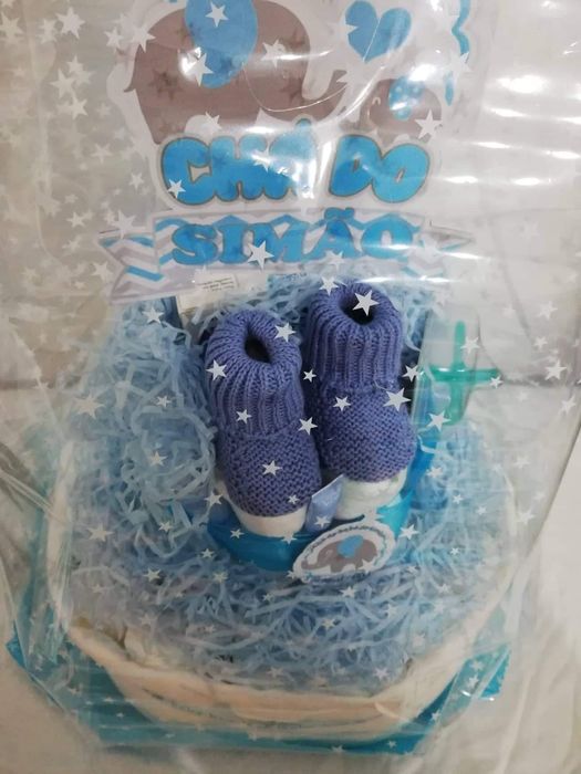 Bolo de fraldas personalizado