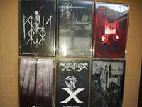 Cassetes/ tapes heavy metal