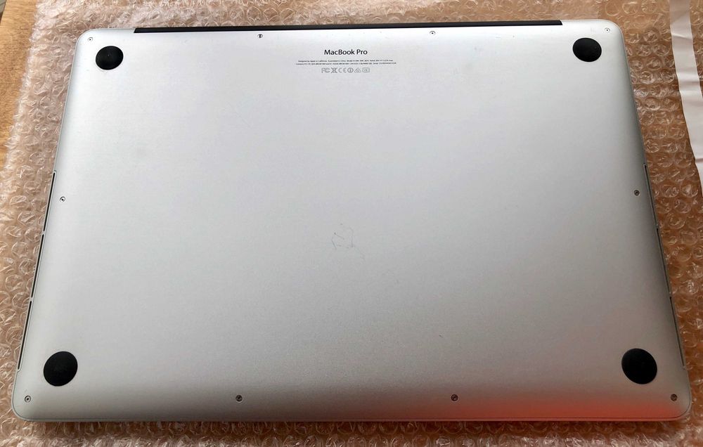 Apple Macbook Pro 15 Mid 2014 i7-4980 4q 16G 512GB A1398 MacOs Ventura
