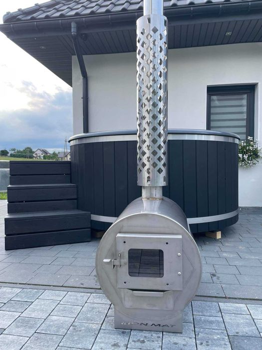 GORĄCA BANIA Jacuzzi Bania Balia Ogrodowa - piec zewnętrzny PRODUCENT