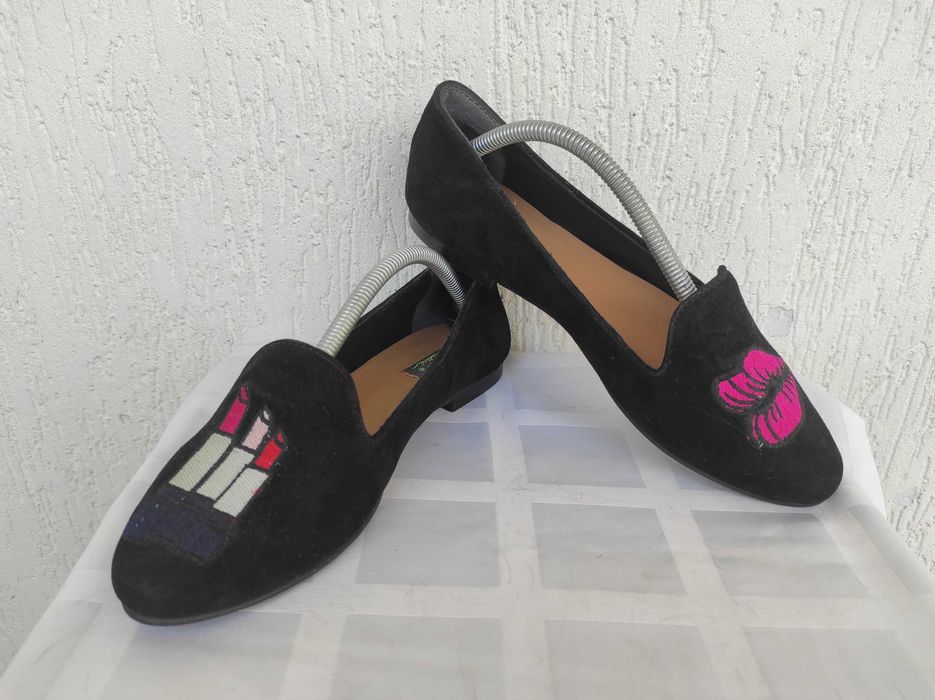 Балетки замшевие Parkabue р.37