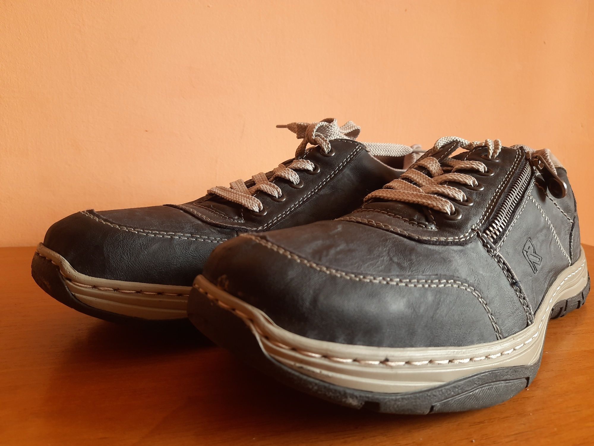 Чоловічі туфлі Rieker 03030-14. Розмір 45