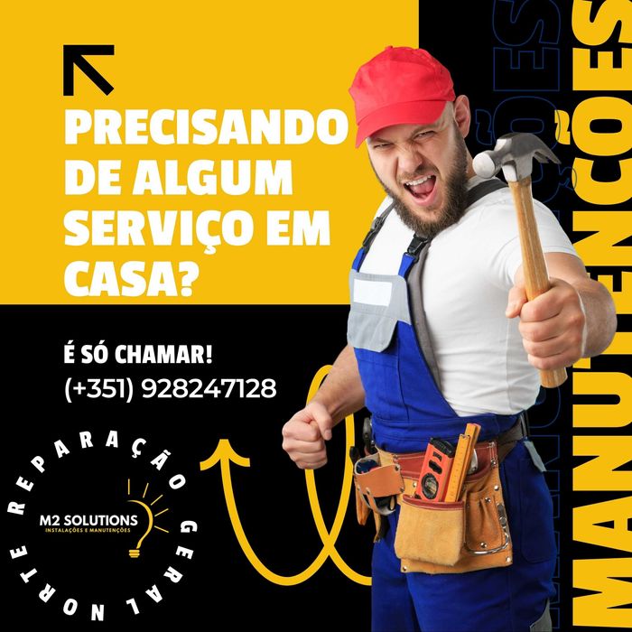 Serviços Domésticos - Qualquer reparo na vossa casa