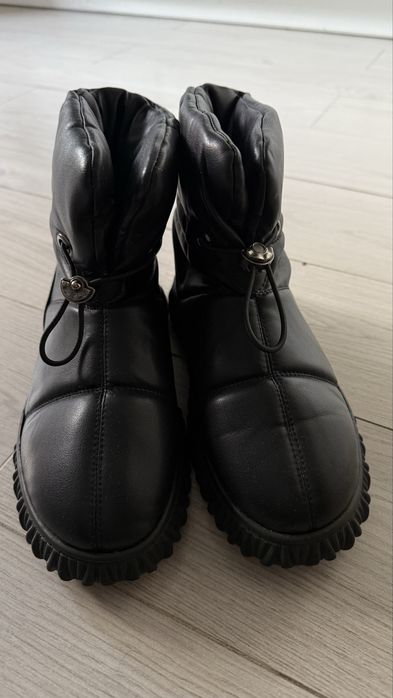 Чоботи зимові шкіряні жіночі Vitto Rossi