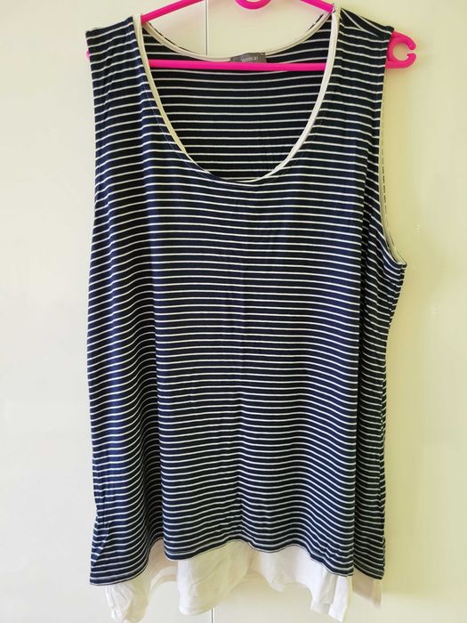 Bluzka w paski Yessica XXL