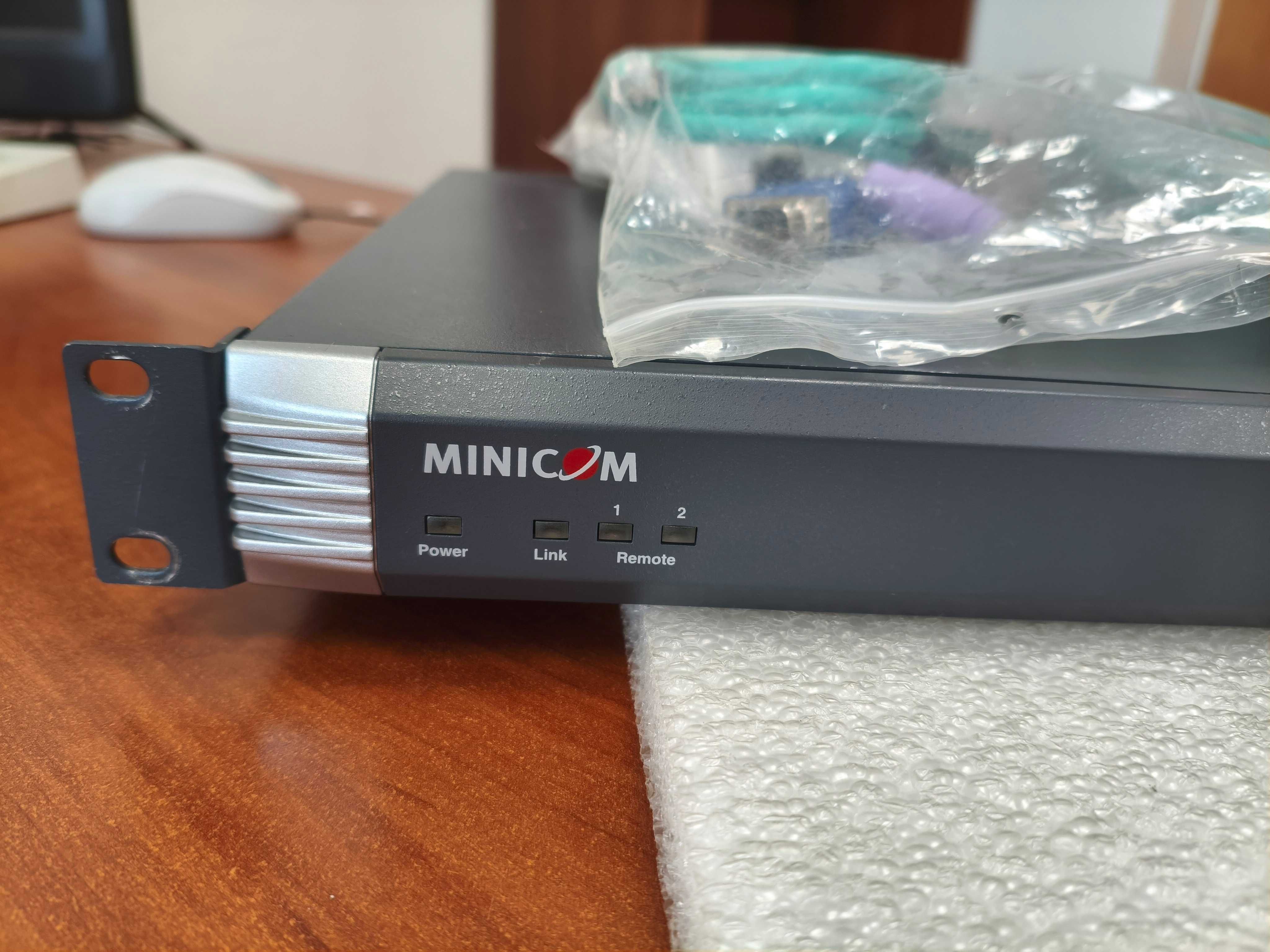 KVM Switch Minicom перемикач 16 портів