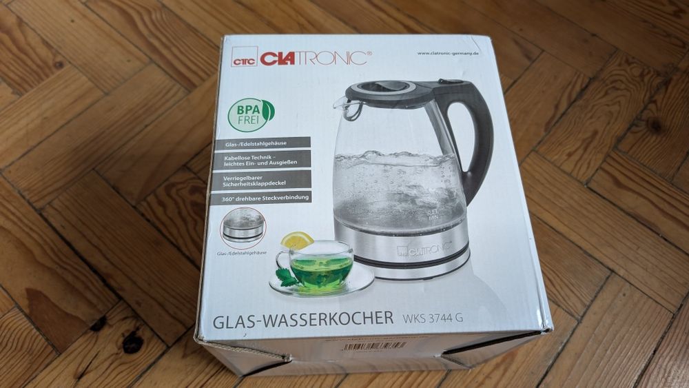 [Novo] Jarro Fervedor Eléctrico 1.7 Litros 220OW - Clatronic