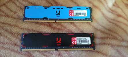 Оперативная память 2 планки 8gb - DDR4 IRIDIUM 2400mhz
